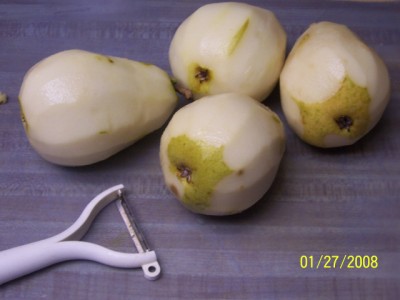 Nancy Walker, Healthy Eating, Sauteed Pears