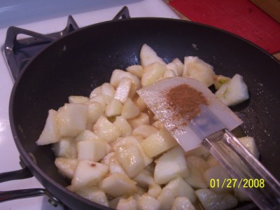 Nancy Walker, Healthy Eating, Sauteed Pears