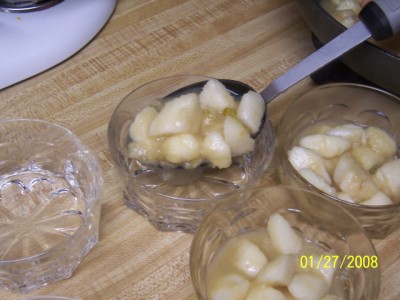 Nancy Walker, Healthy Eating, Sauteed Pears