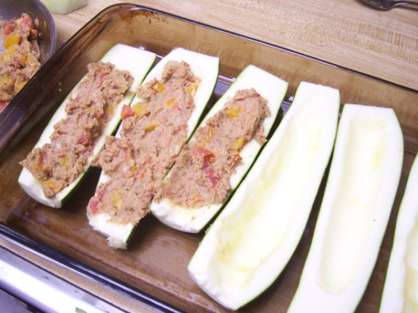 Stuffed Zucchini Nancy Walker Healthy Eating