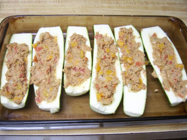 Stuffed Zucchini Nancy Walker Healthy Eating