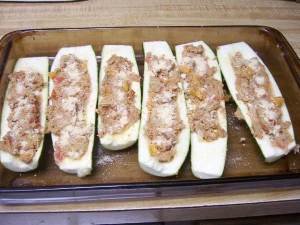 Stuffed Zucchini Nancy Walker Healthy Eating