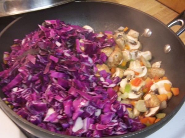 cabbage stir fry, nancy walker, healthy recipes